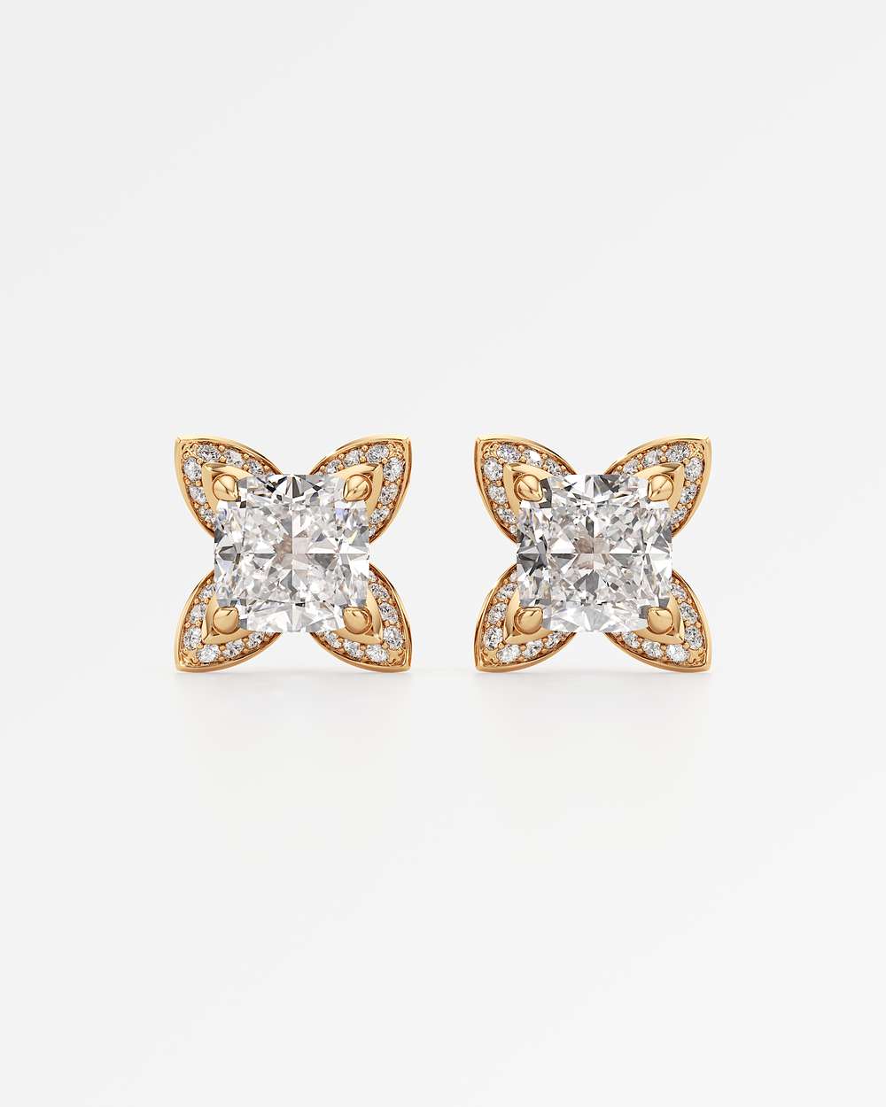 Etera Diamond Stud Earrings