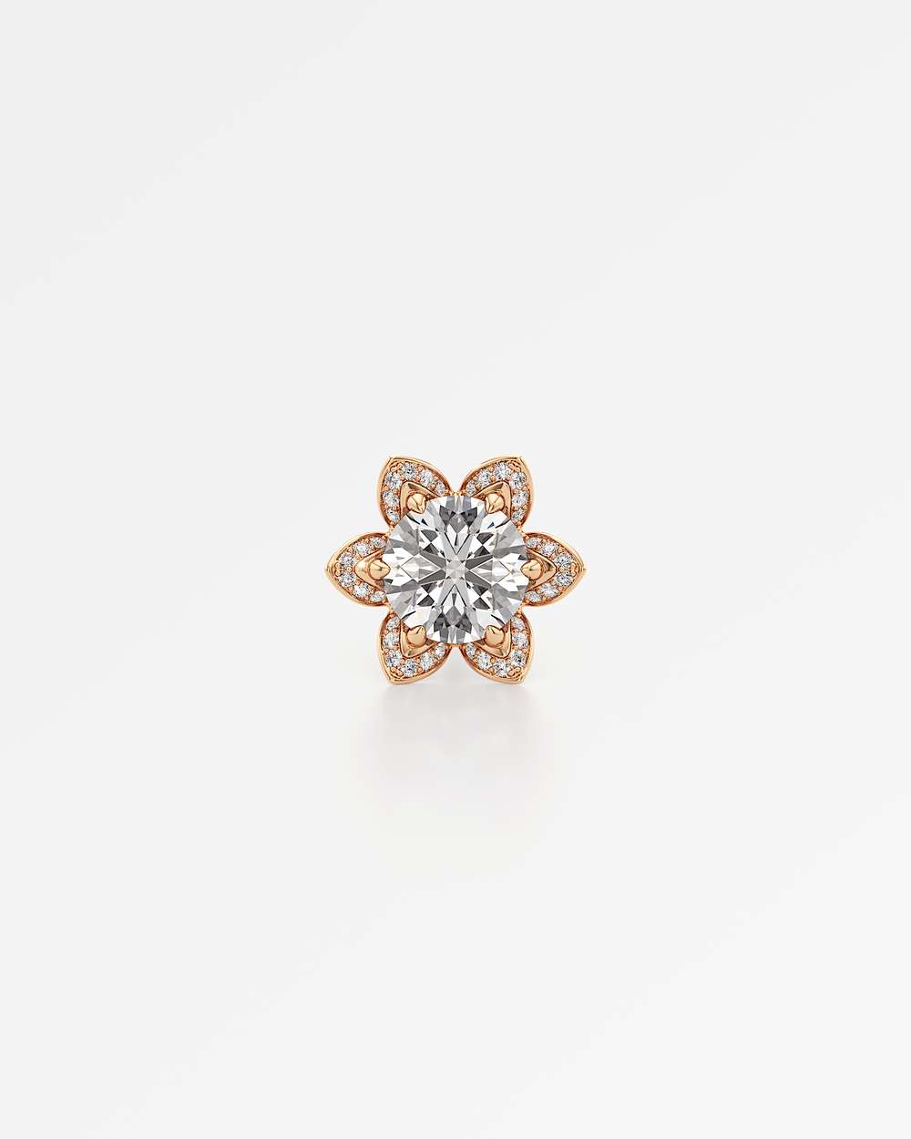 Evora Diamond Stud Earrings