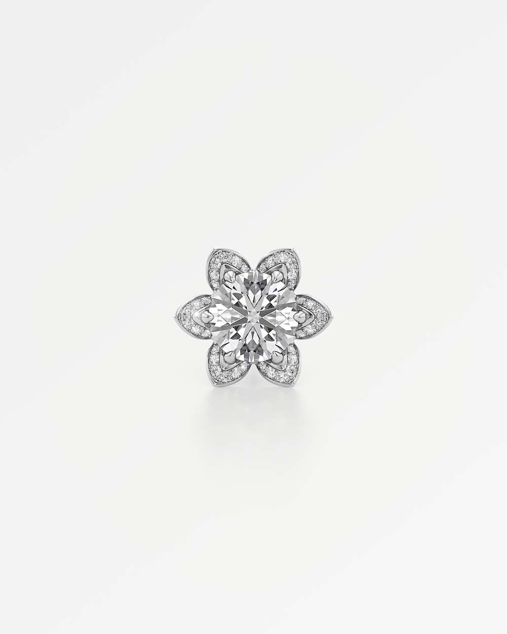 Evora Diamond Stud Earrings