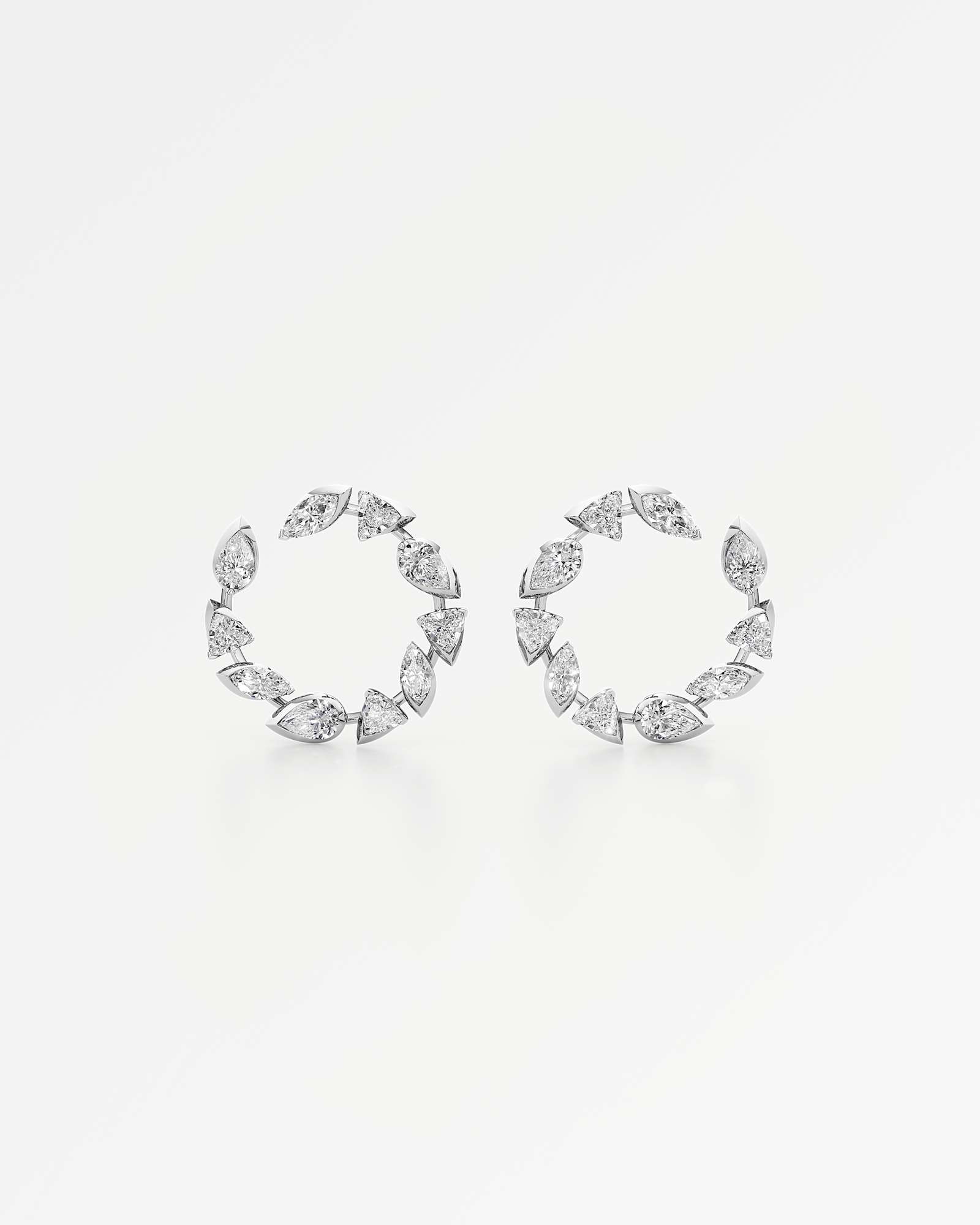 Ragia Diamond Hoop Earrings