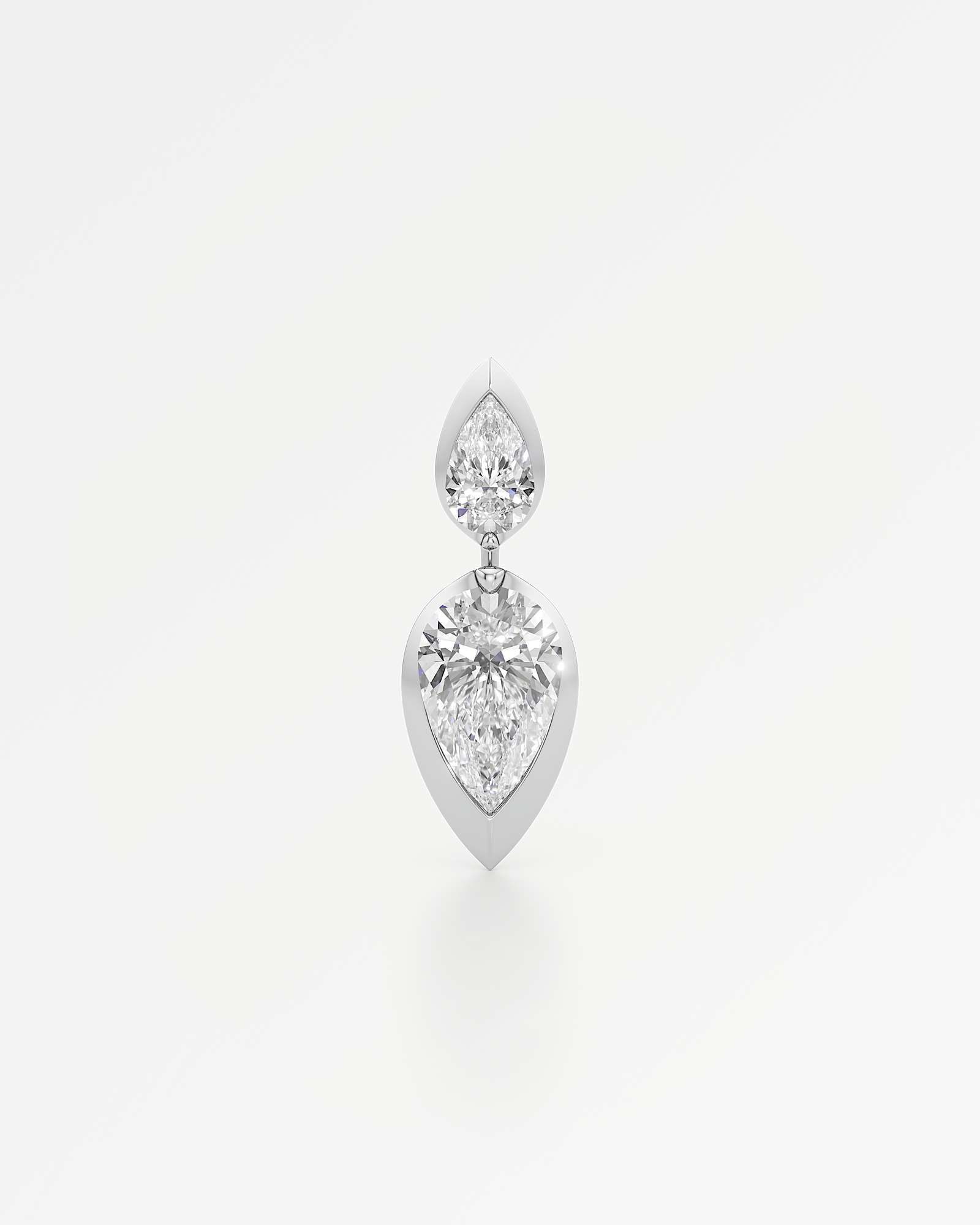 Pinnacle Altisse Diamond Earrings, In 14K White Gold (3.16 ctw)