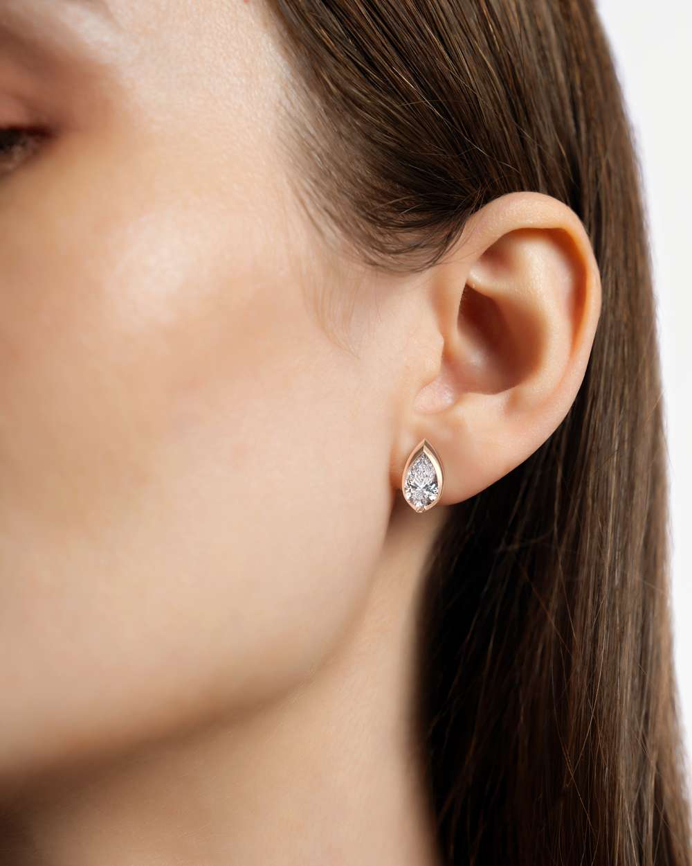 Apice Diamond Stud Earrings