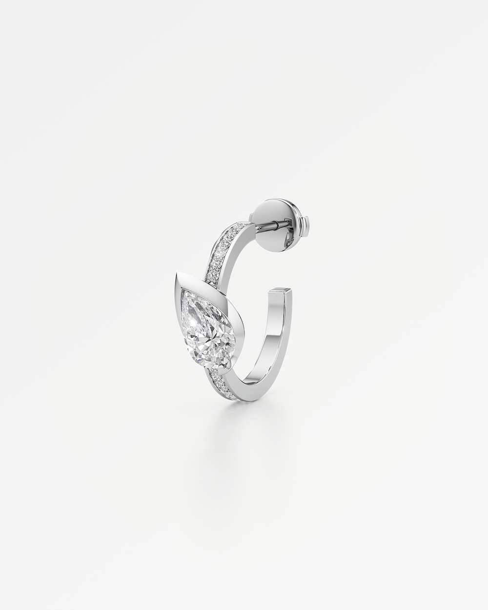 Ridaris Diamond Hoop Earrings