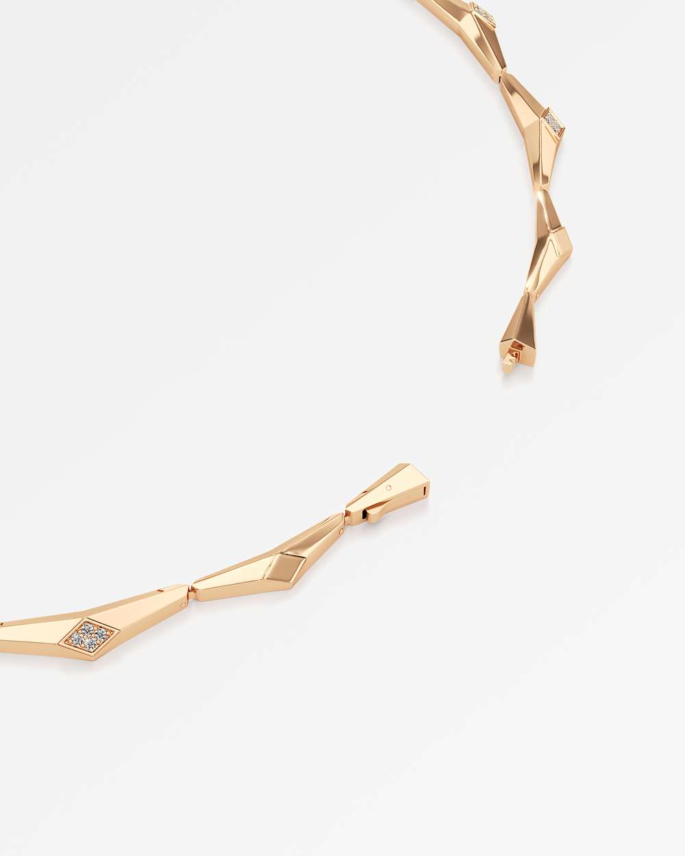 AM TO BEYOND Aspira Diamond Necklace