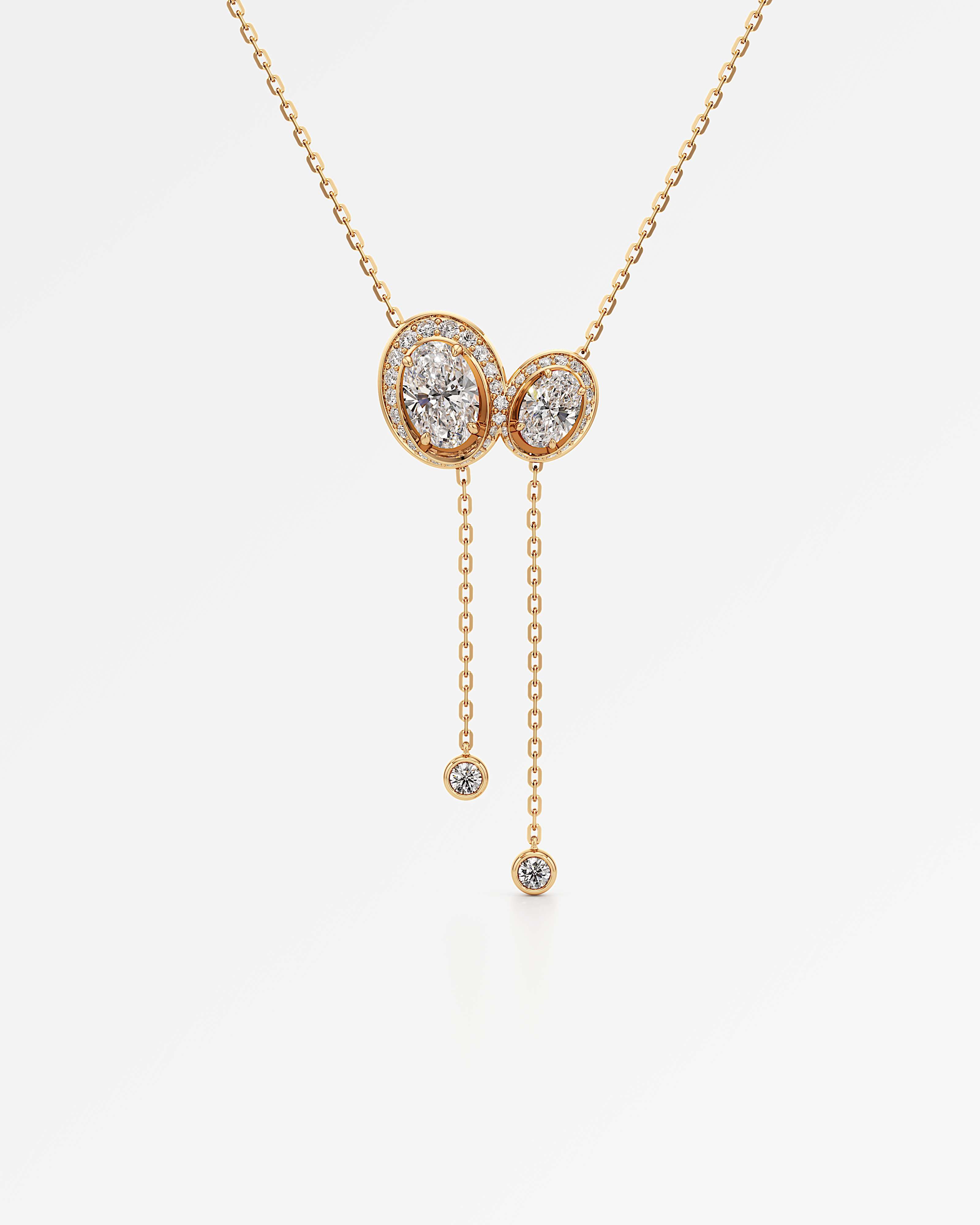 HELD Solune Diamond Necklace, In 14K Yellow Gold (2.03 ctw)