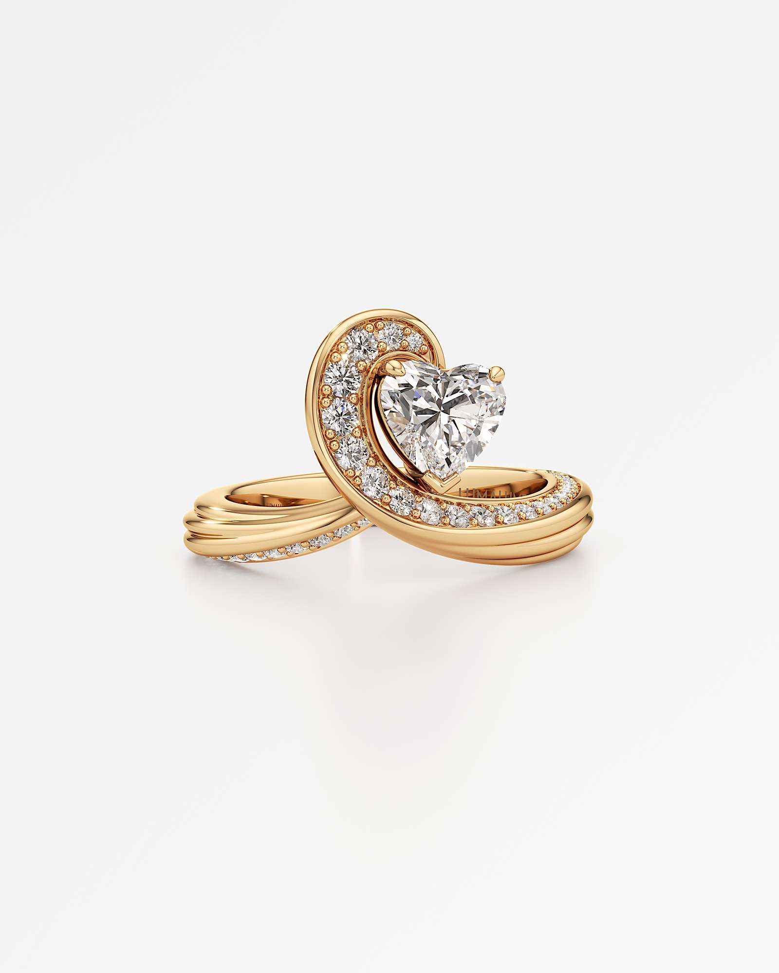 You Chérir Diamond Engagement Ring, in 14K Yellow Gold (1.10 ctw)