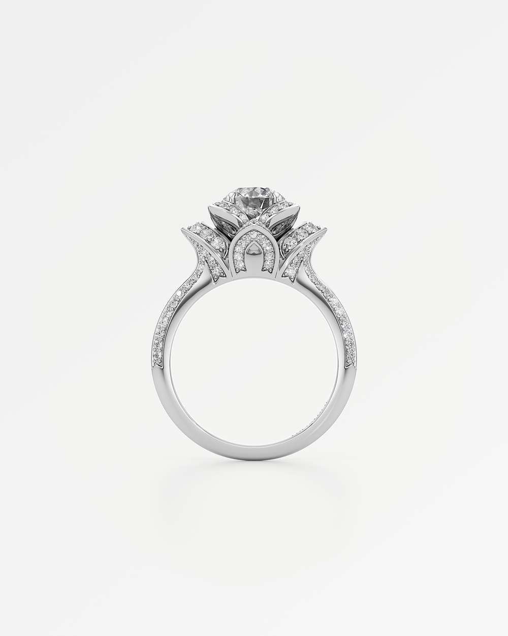 Etherea Diamond Engagement Ring