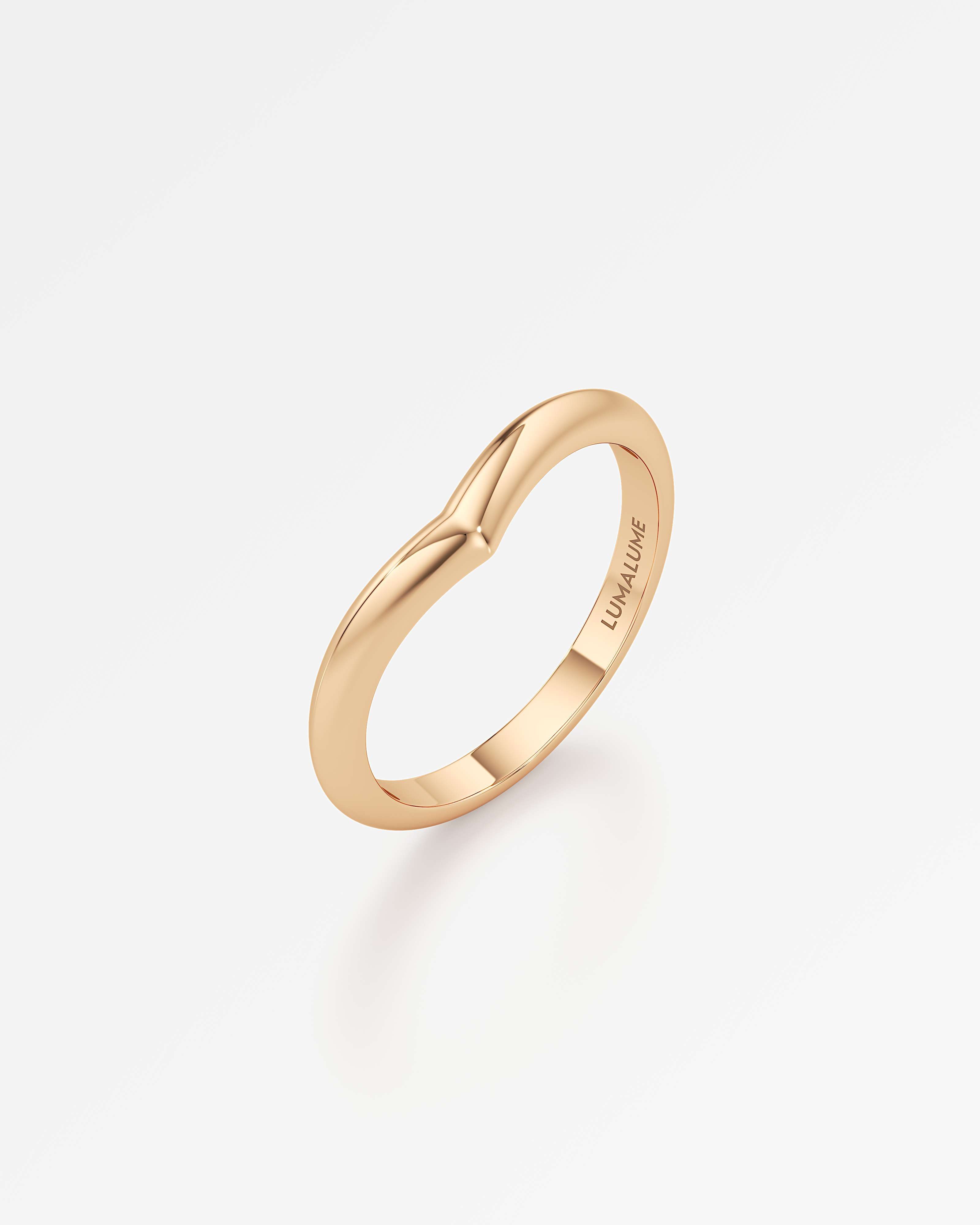 Velara Vera Wedding Band, in 14K Rose Gold