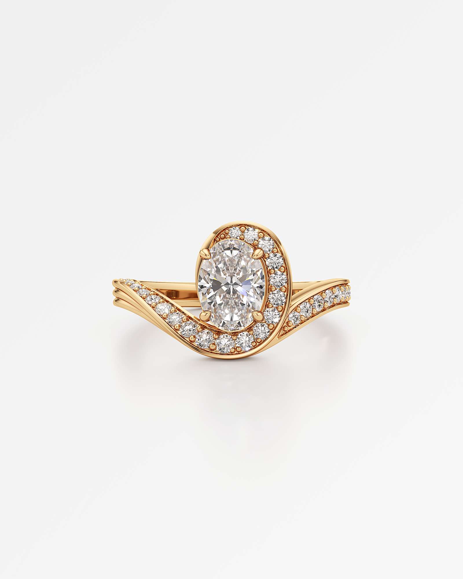 You Renouveau Diamond Engagement Ring, in 14K Yellow Gold (1.23 ctw)