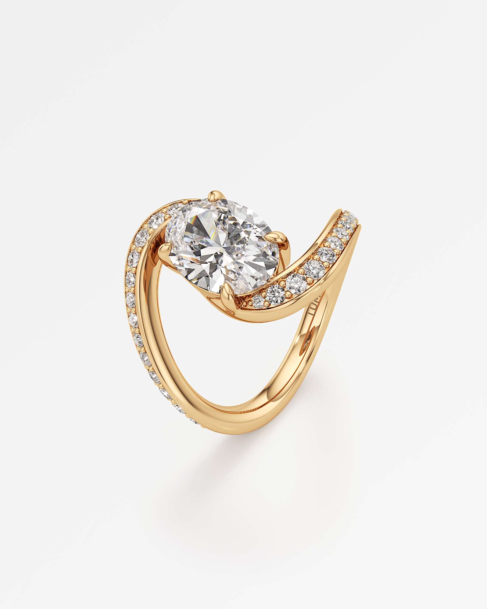 Vortex Diamond Ring