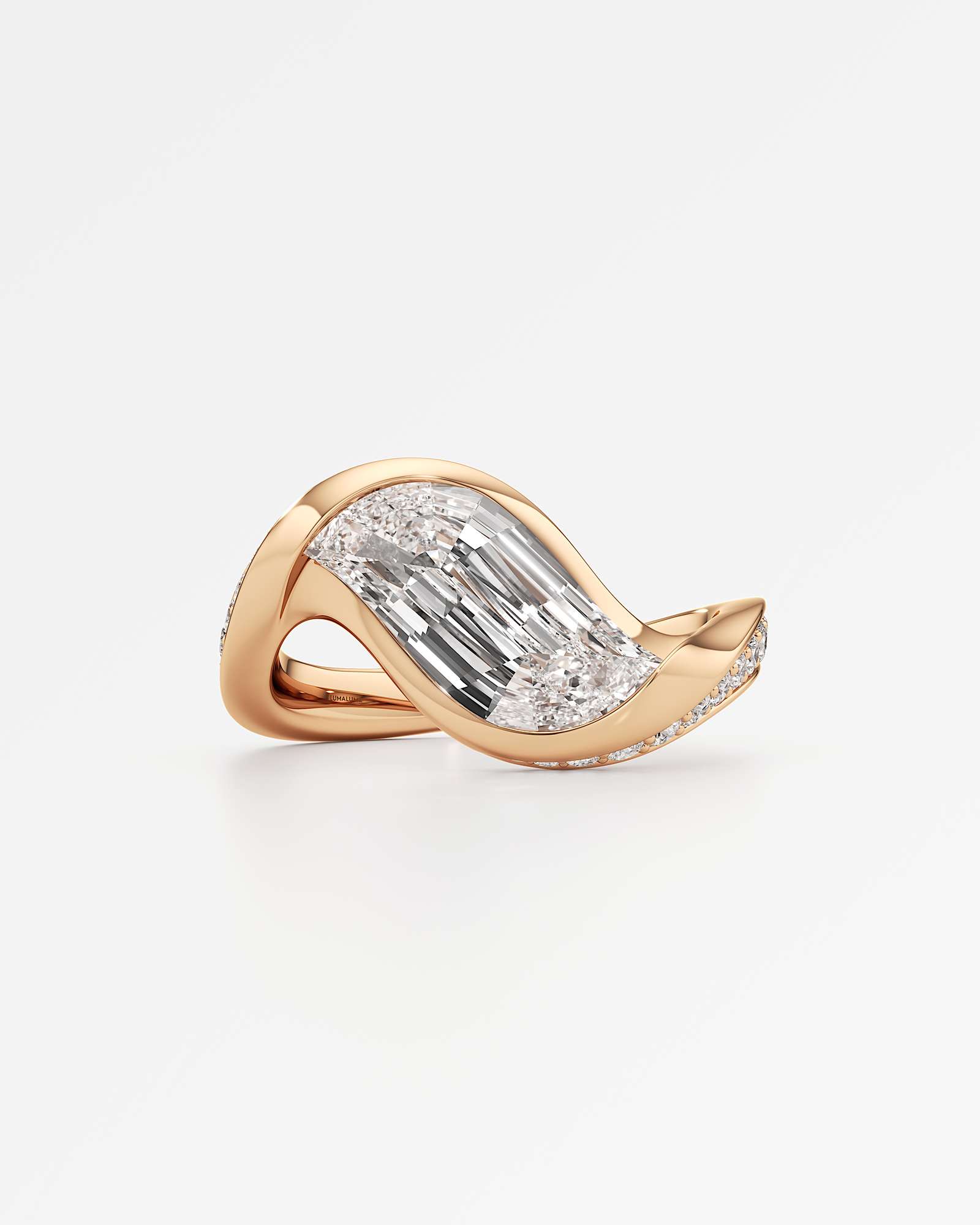 Glimmer Olena Diamond Ring, In 14K Rose Gold (2.48 ctw)