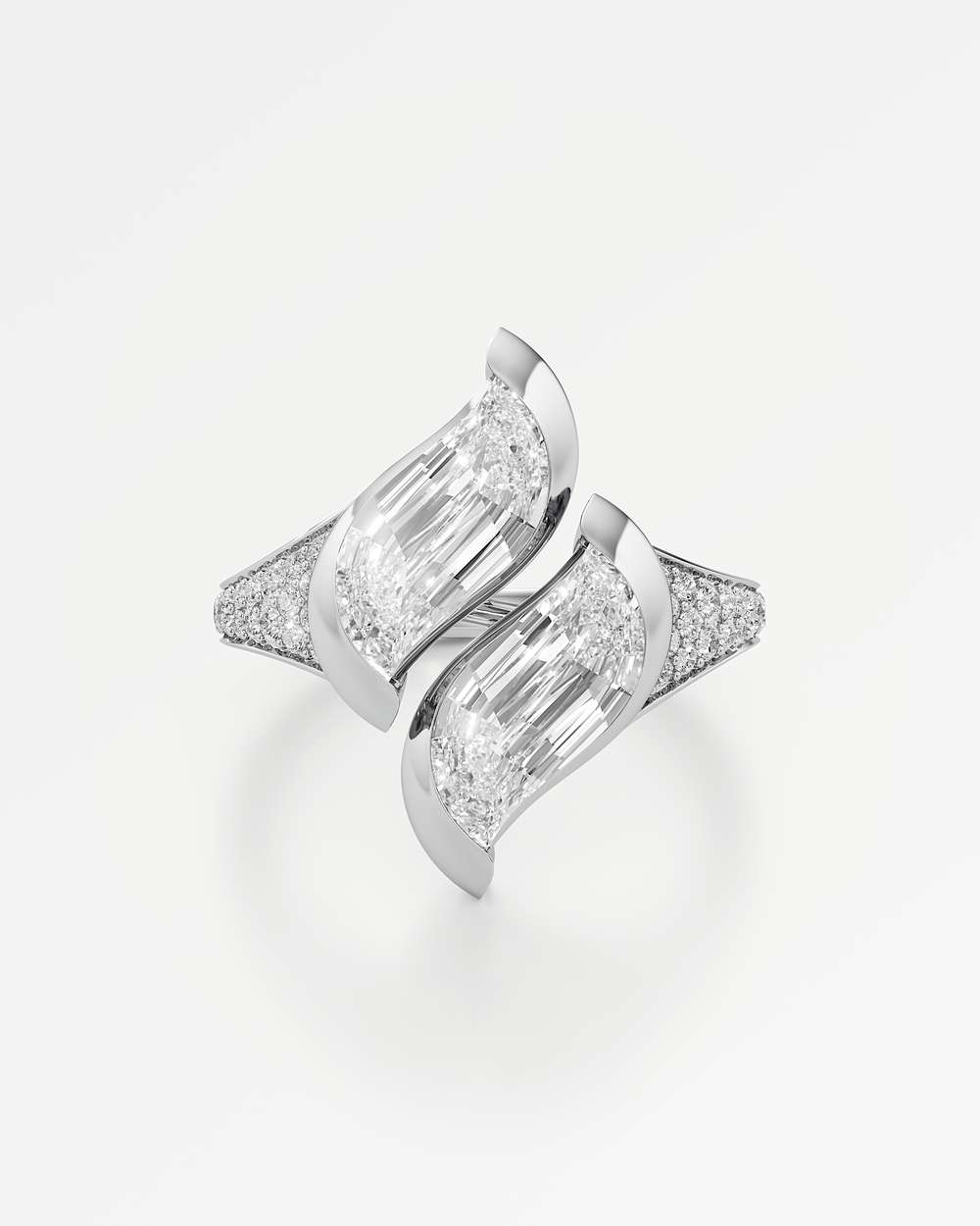 Aquene Diamond Ring