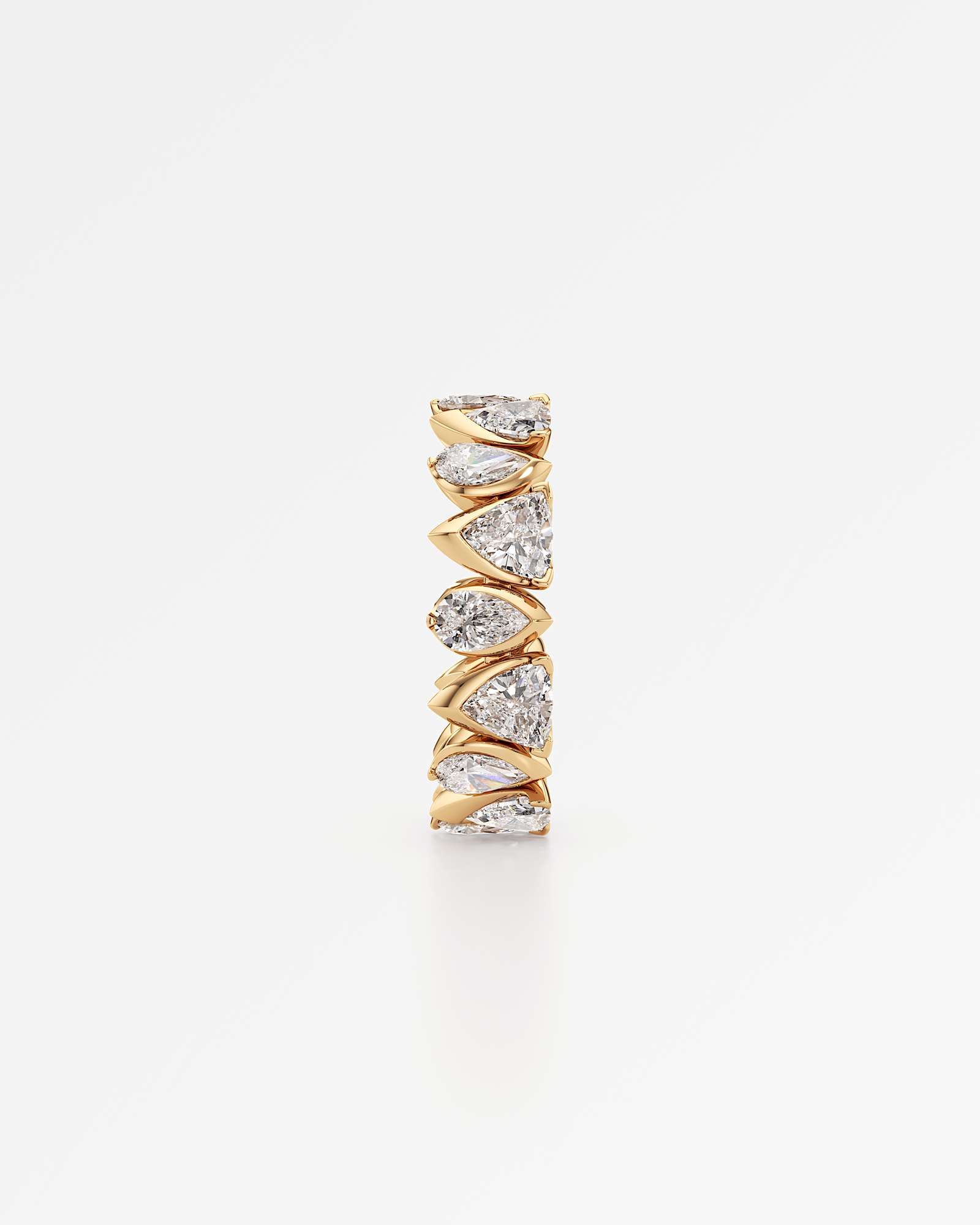 Pinnacle Lyrainne Diamond Eternity Band, In 14K Yellow Gold (3.51 ctw)