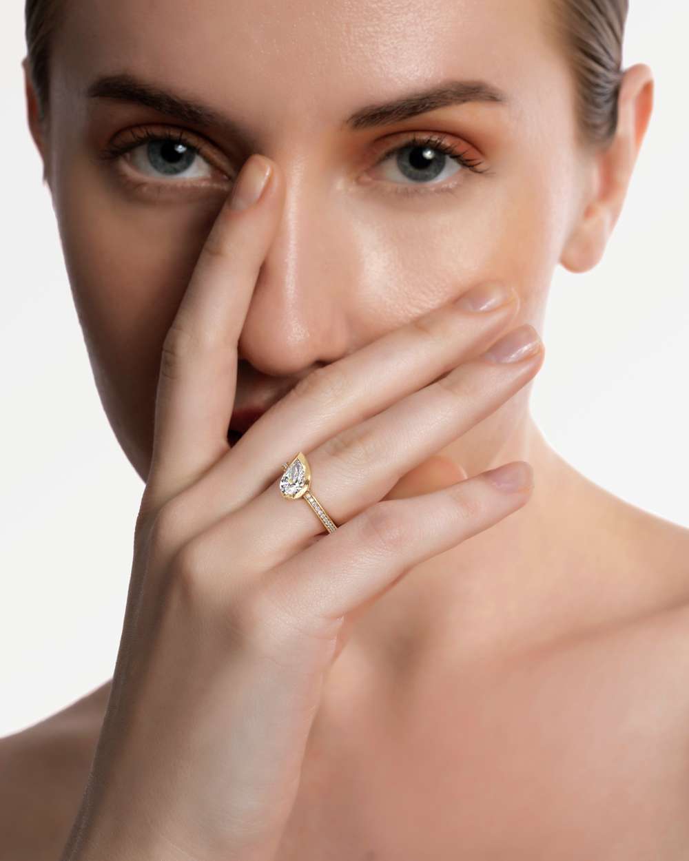 Apice Pavé Diamond Ring