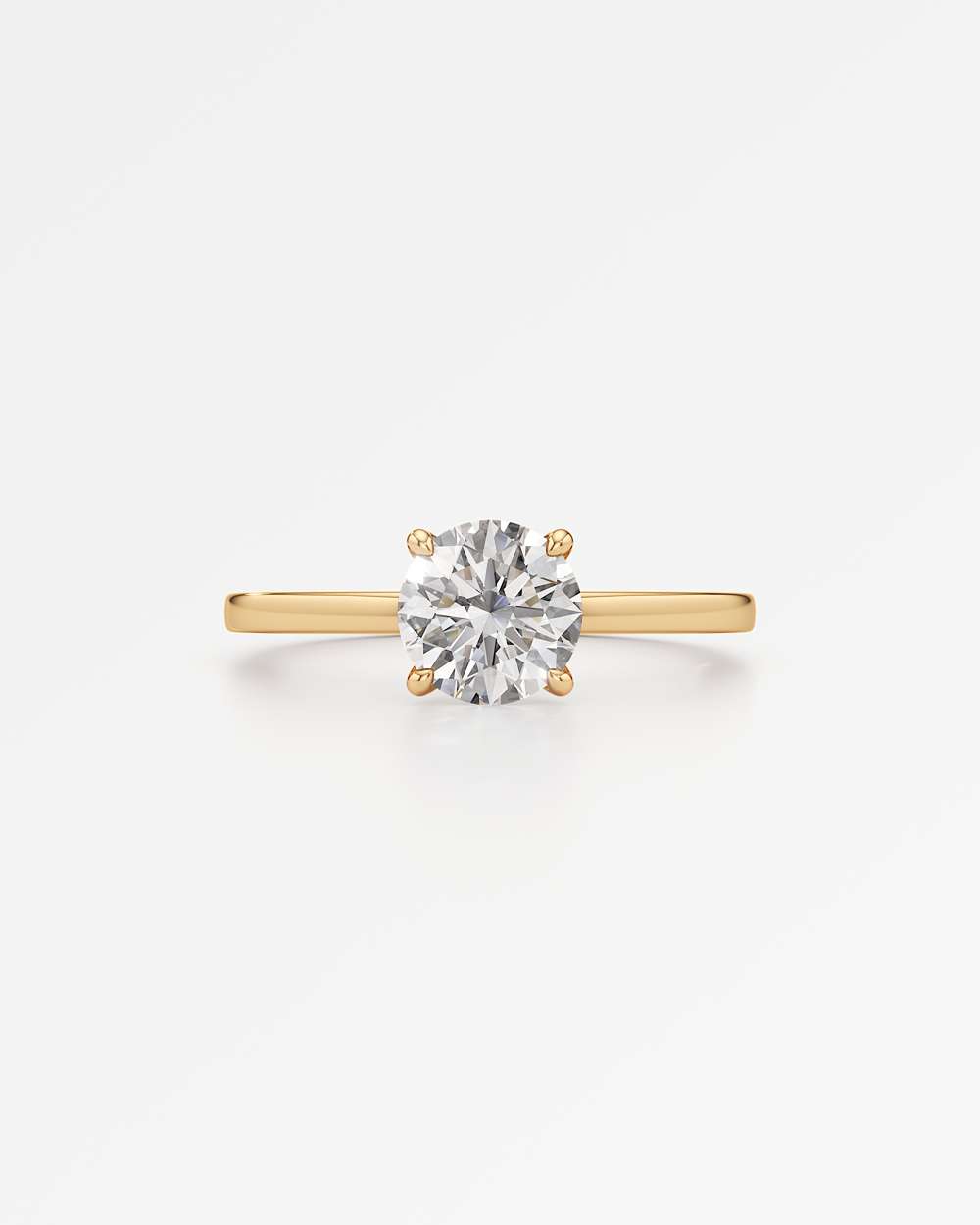 Elsa Solitaire Diamond Engagement Ring