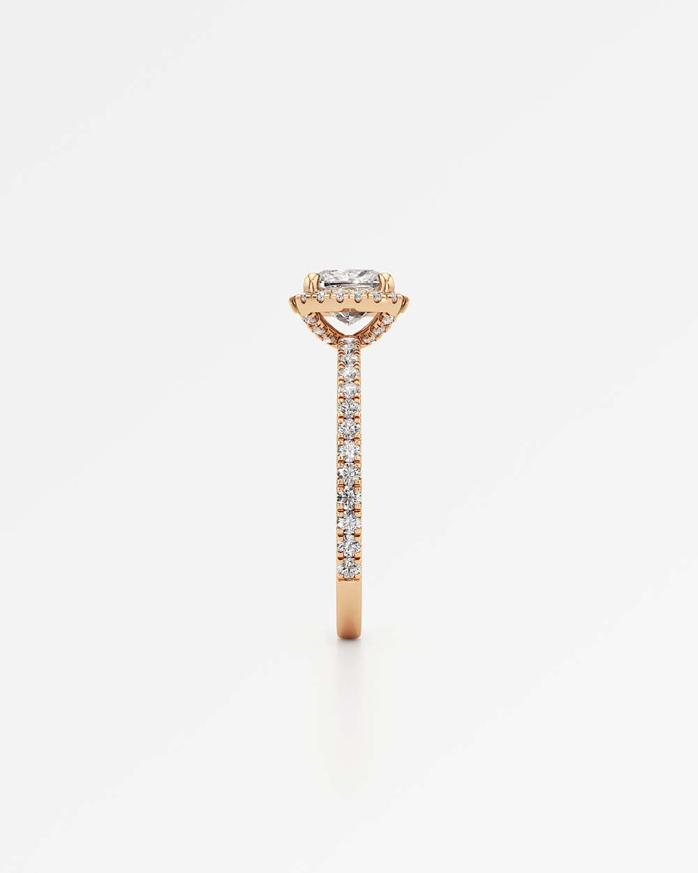 Elsa Halo Diamond Engagement Ring