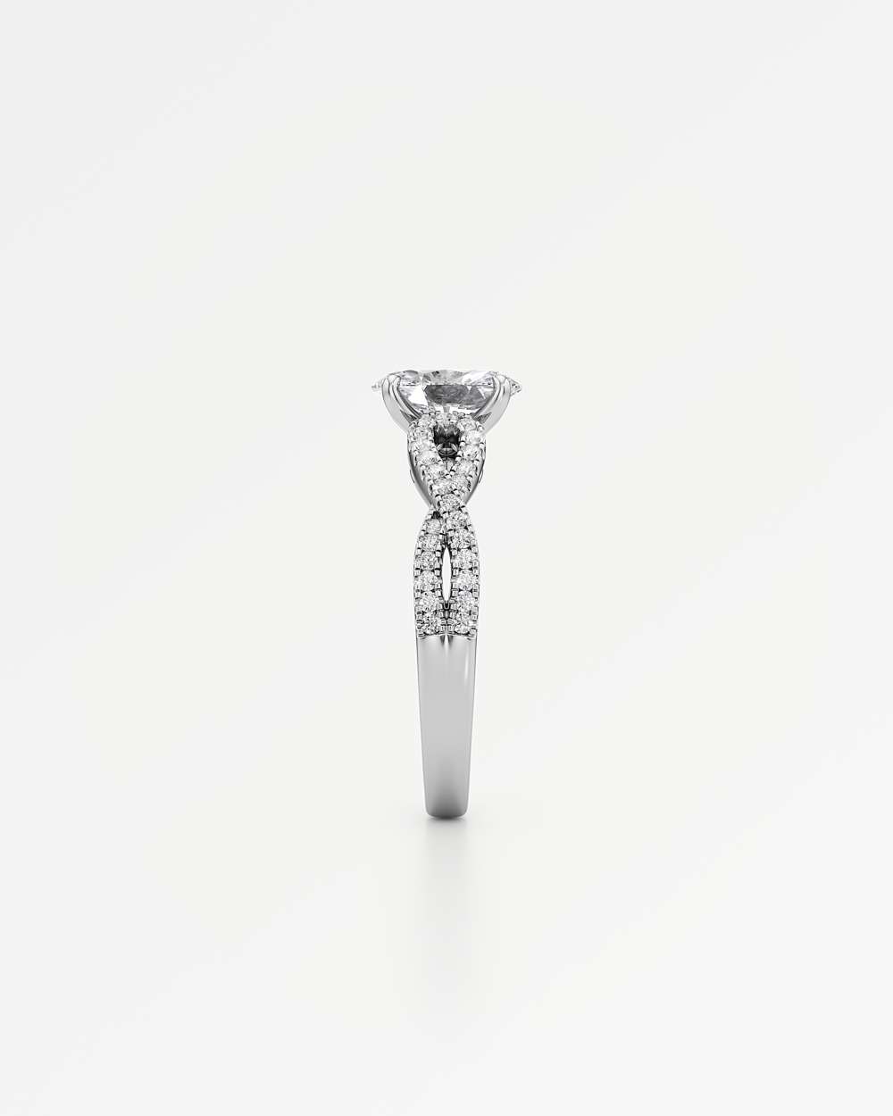 Alessia Solitaire Diamond Engagement Ring