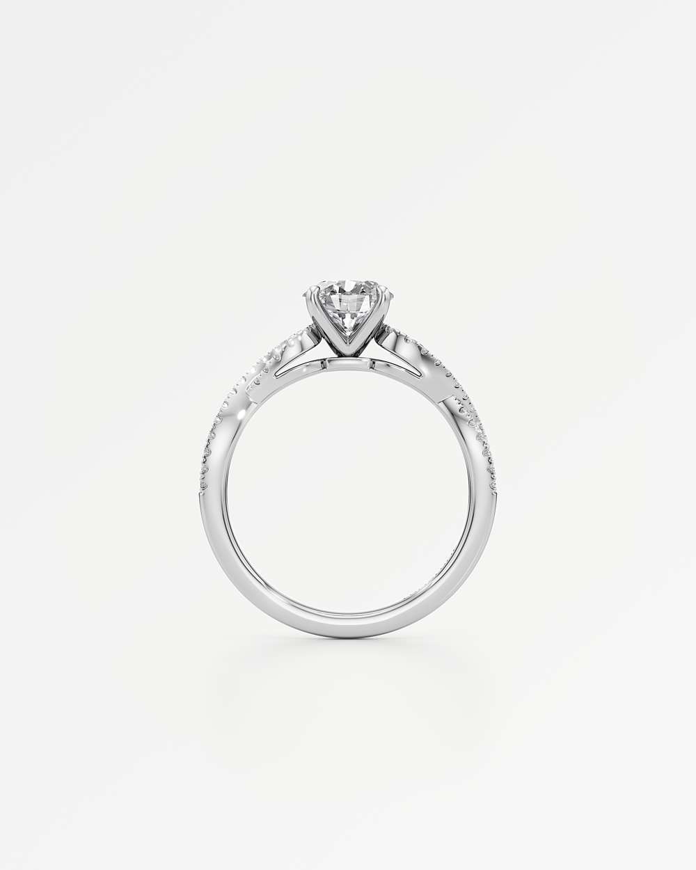 Alessia Solitaire Diamond Engagement Ring