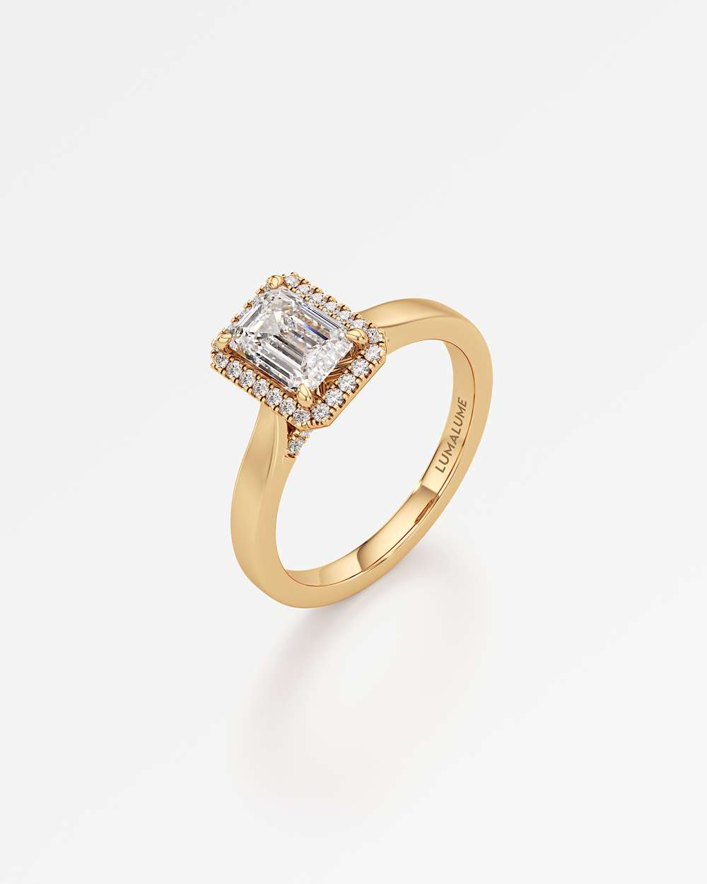 Eleanor Halo Diamond Engagement Ring