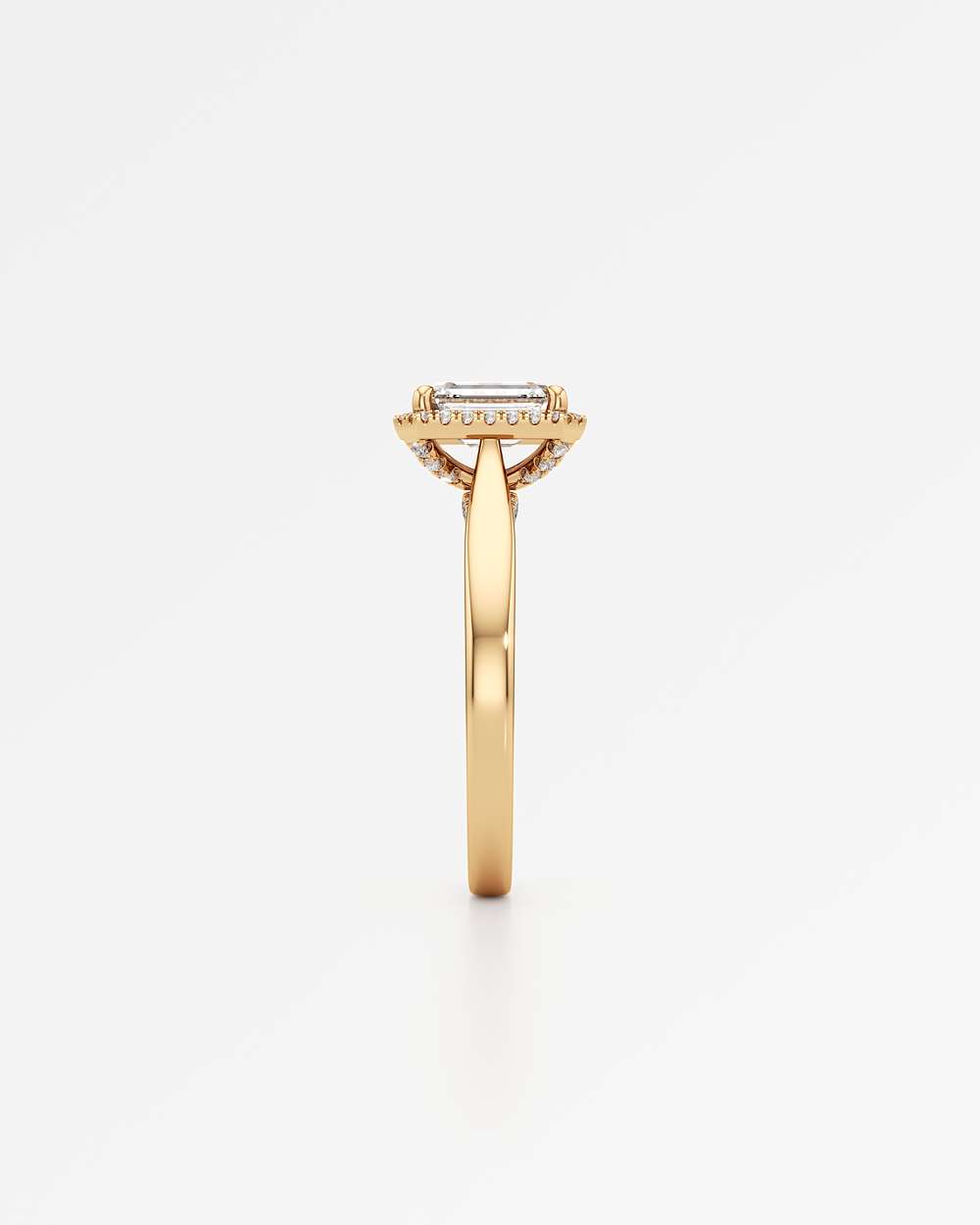 Eleanor Halo Diamond Engagement Ring