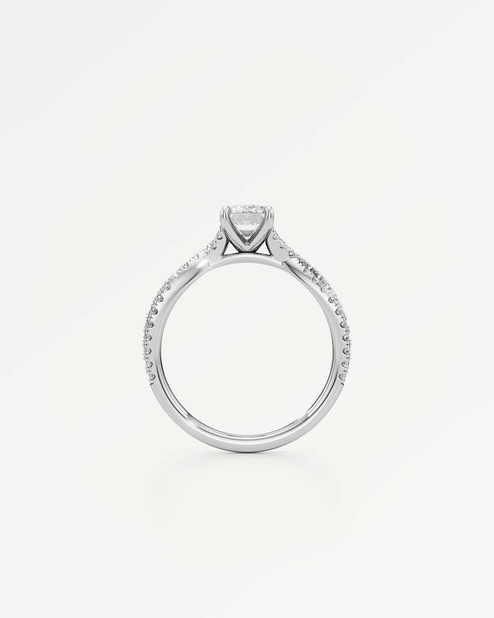 Arabella Solitaire Diamond Engagement Ring