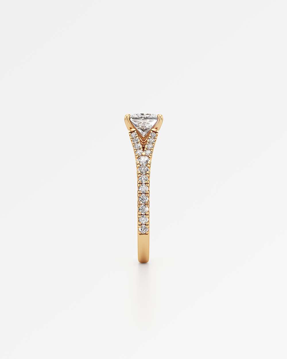 Marisol Solitaire Diamond Engagement Ring