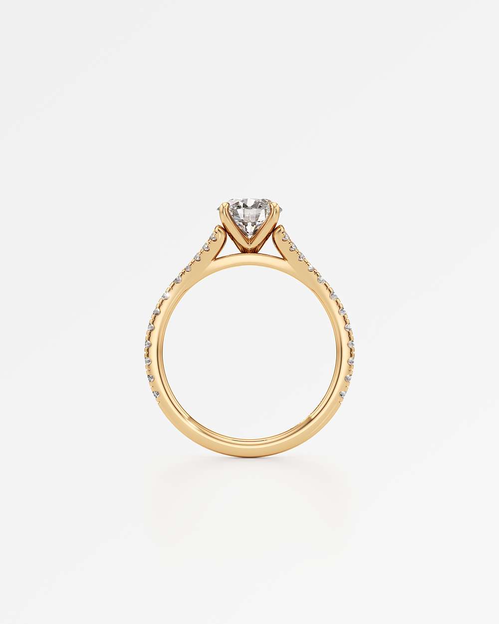 Marisol Solitaire Diamond Engagement Ring