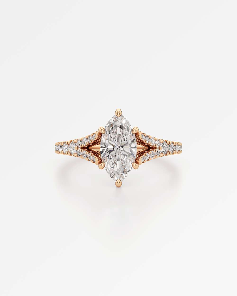 Marisol Hidden Halo Diamond Engagement Ring