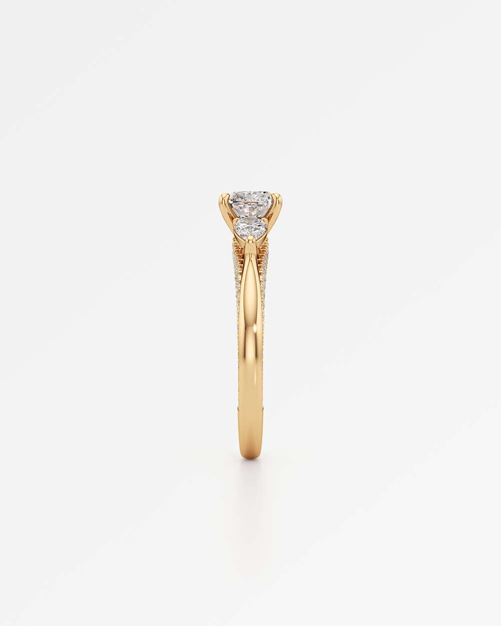 Triana Solitaire Diamond Engagement Ring