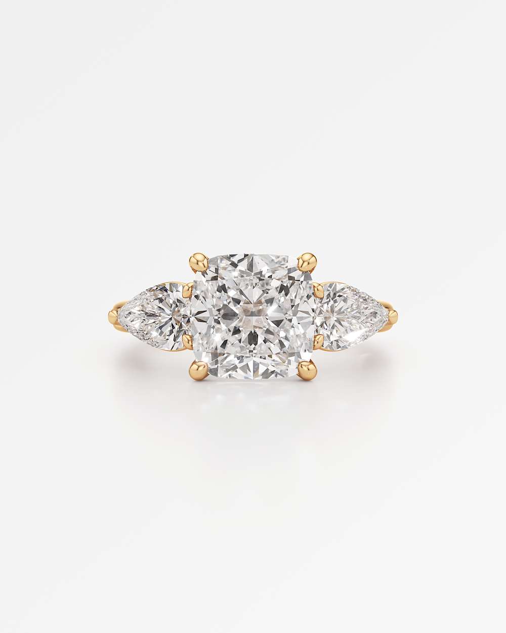 Trinette Solitaire Diamond Engagement Ring