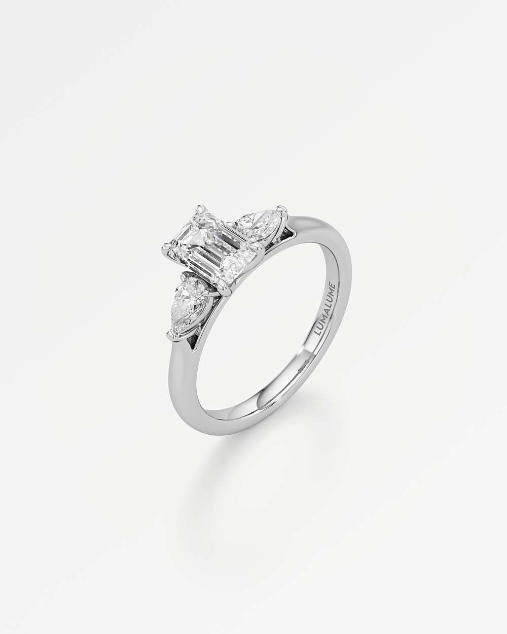 Trinette Solitaire Diamond Engagement Ring