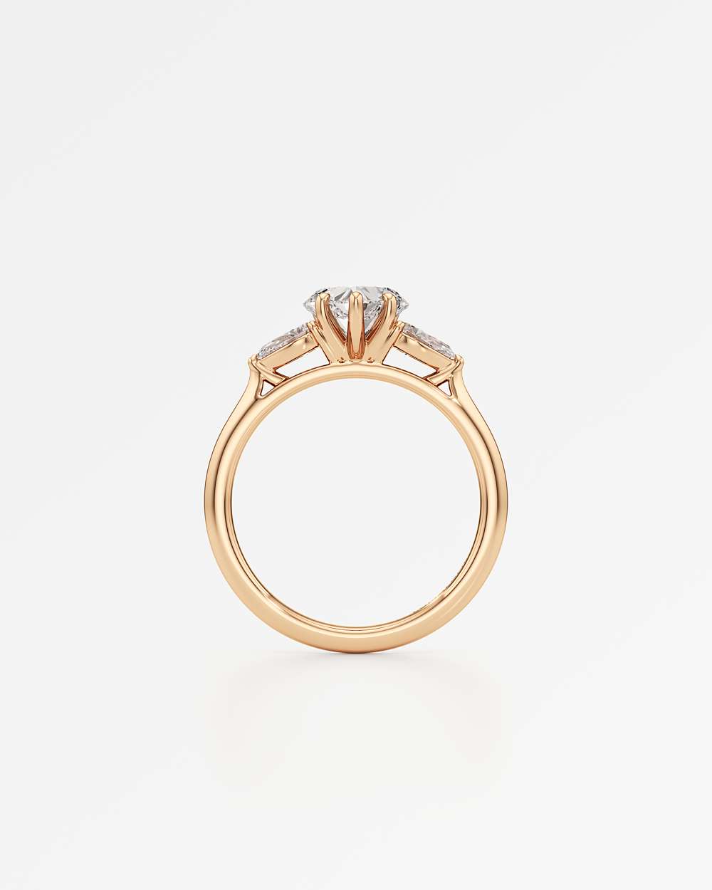 Trinette Solitaire Diamond Engagement Ring