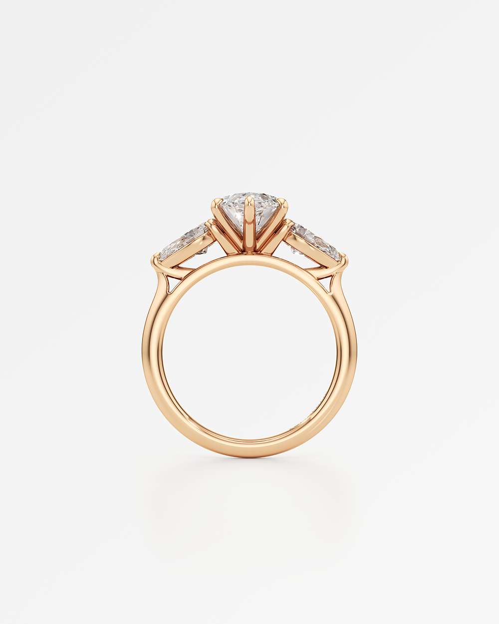 Trinette Solitaire Diamond Engagement Ring