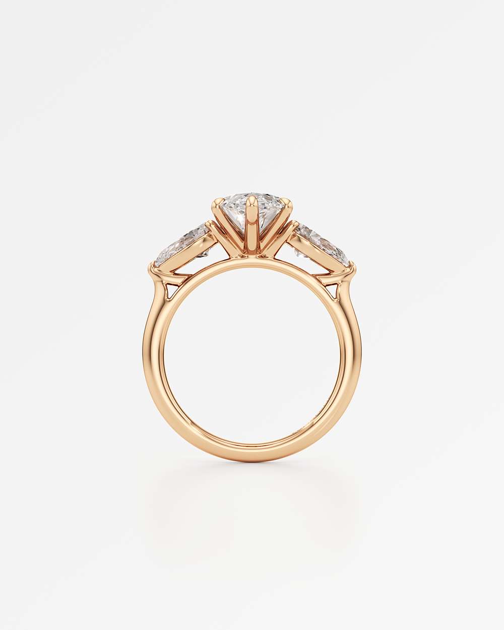 Trinette Solitaire Diamond Engagement Ring