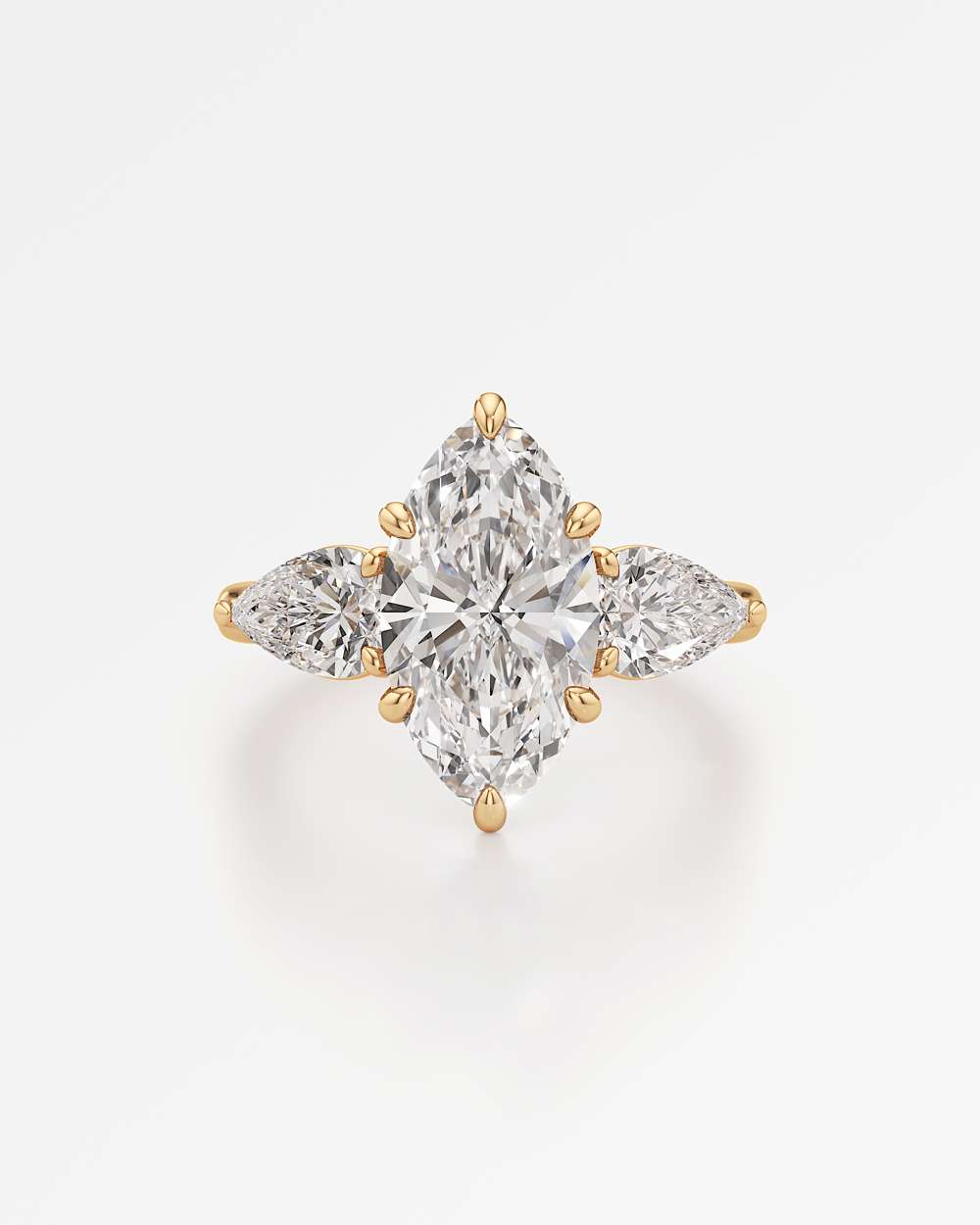 Trinette Solitaire Diamond Engagement Ring
