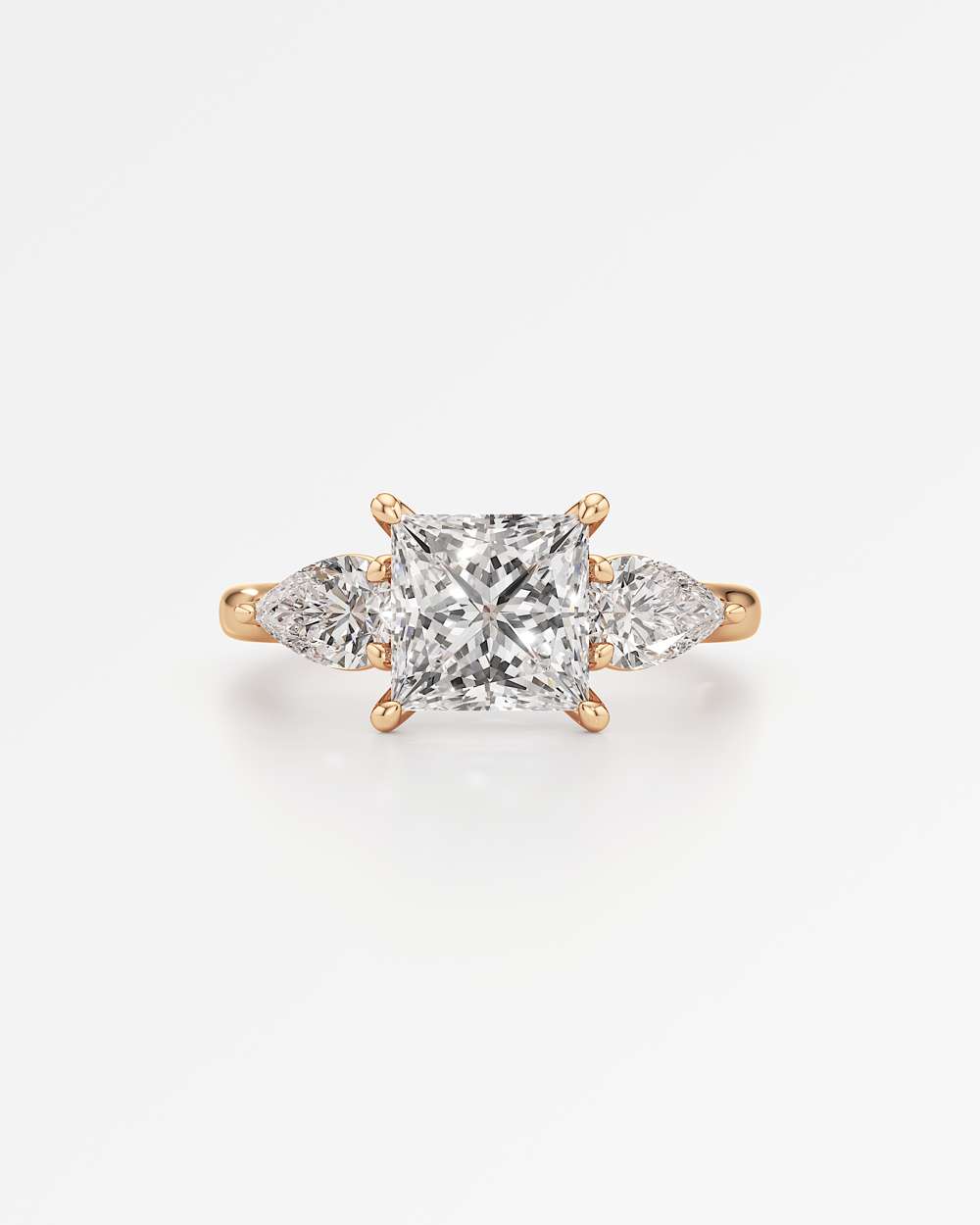 Trinette Solitaire Diamond Engagement Ring