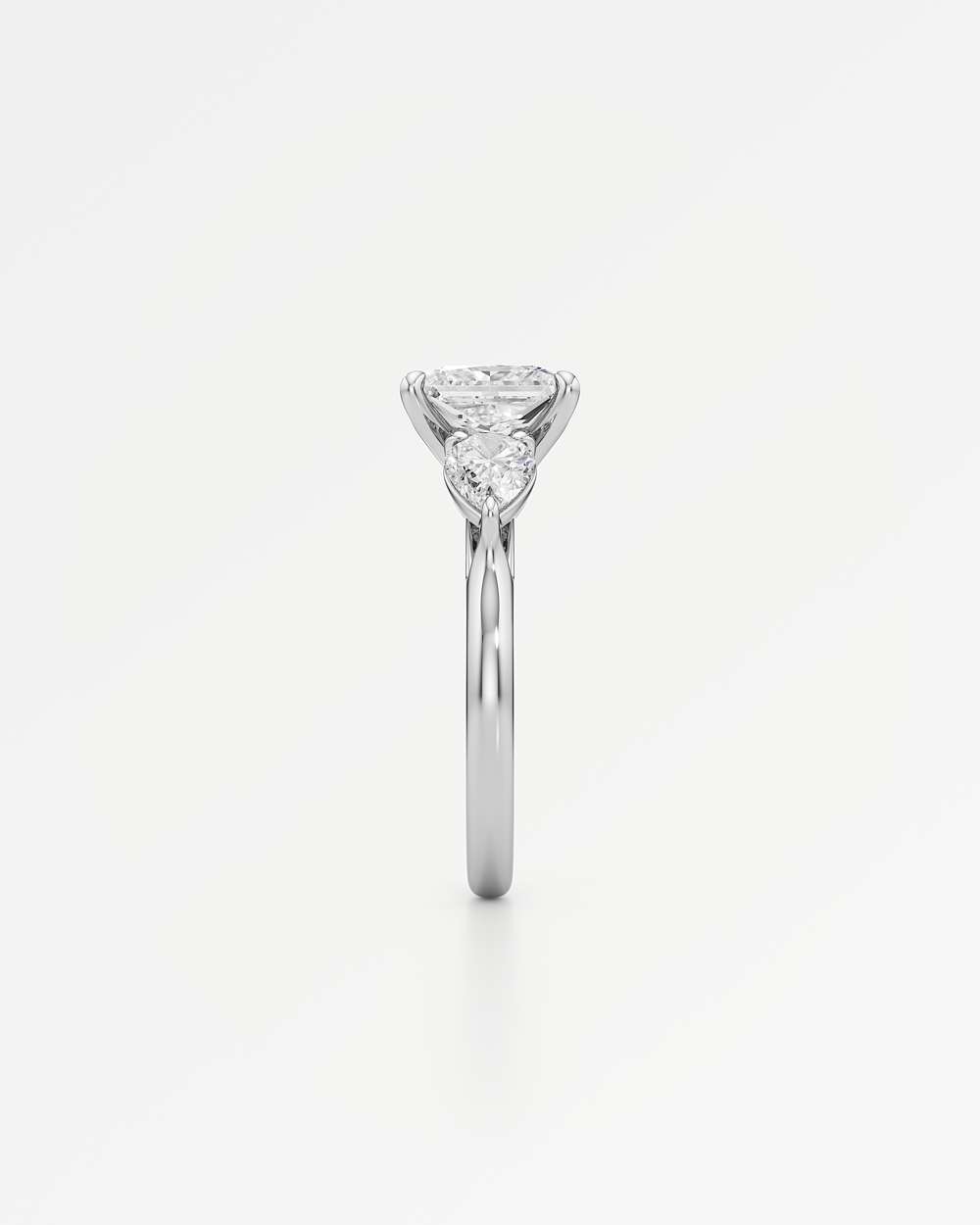 Trinette Solitaire Diamond Engagement Ring