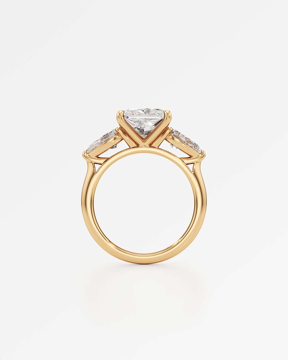 Trinette Solitaire Diamond Engagement Ring