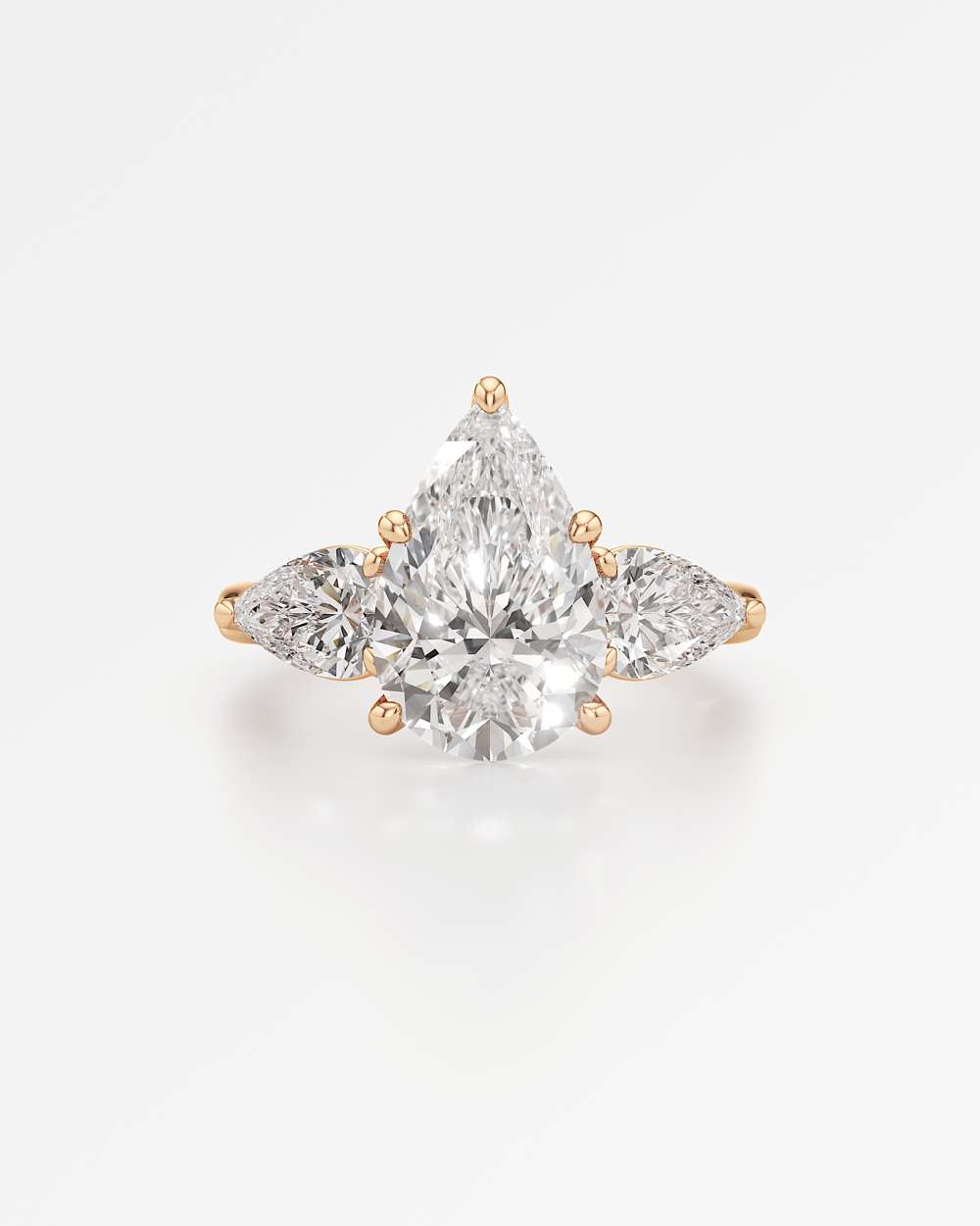 Trinette Solitaire Diamond Engagement Ring
