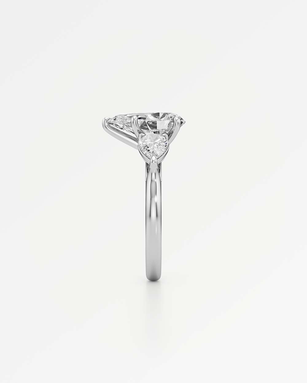 Trinette Solitaire Diamond Engagement Ring