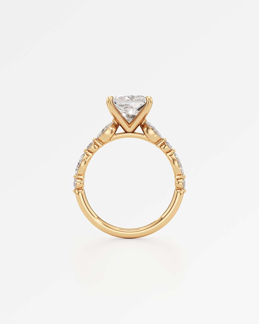 Zolaine Solitaire Diamond Engagement Ring