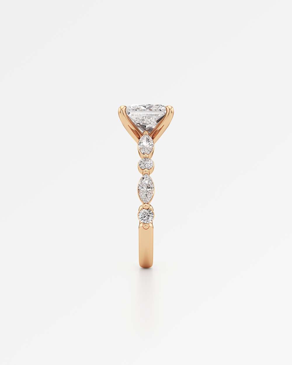 Zolaine Solitaire Diamond Engagement Ring