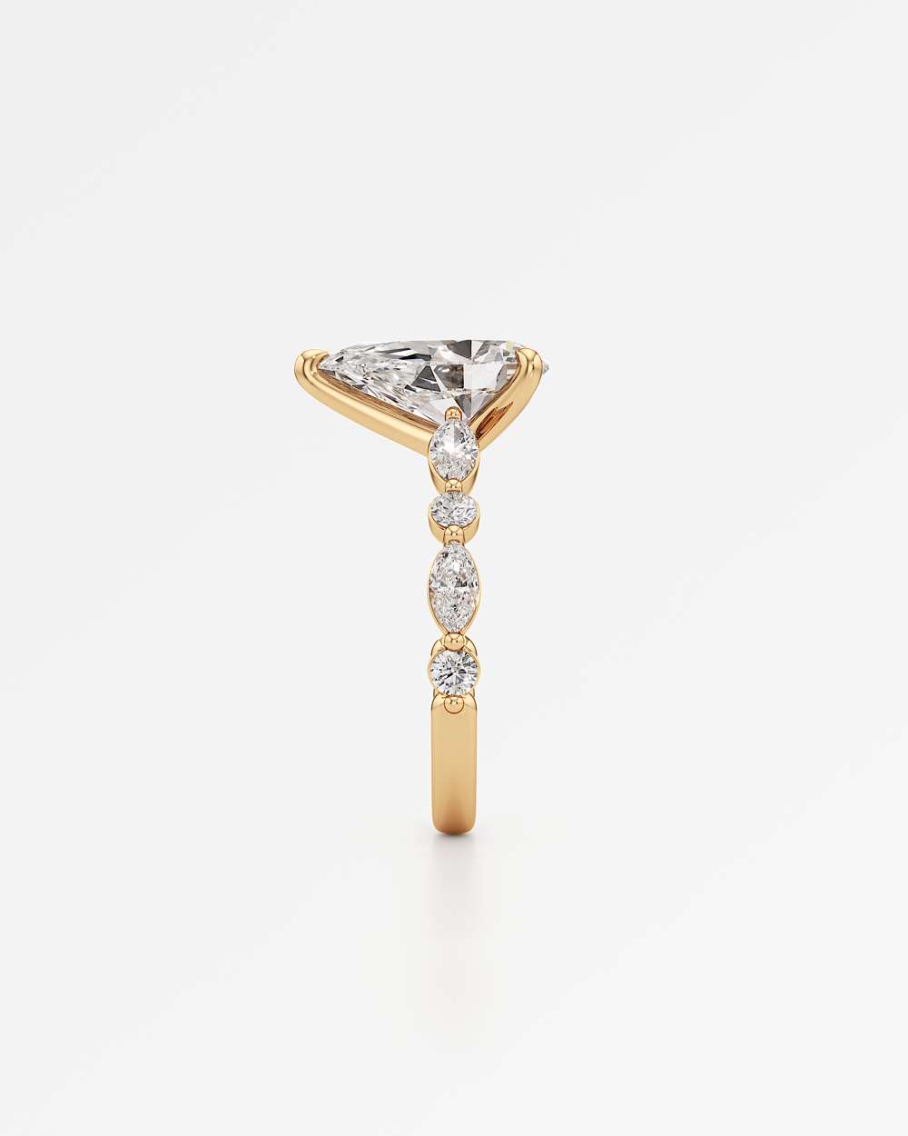 Zolaine Solitaire Diamond Engagement Ring