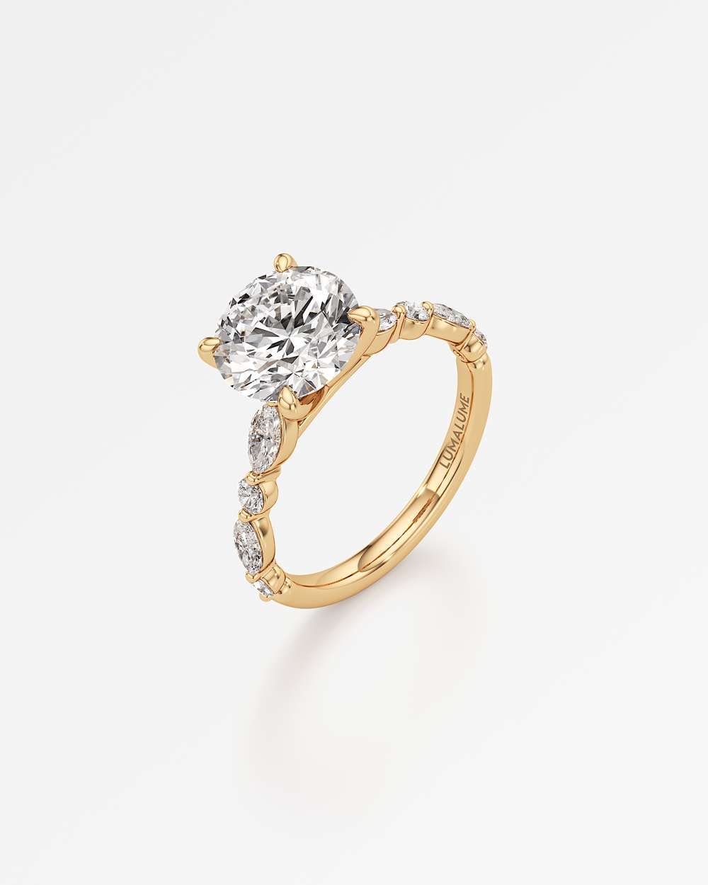 Zolaine Solitaire Diamond Engagement Ring